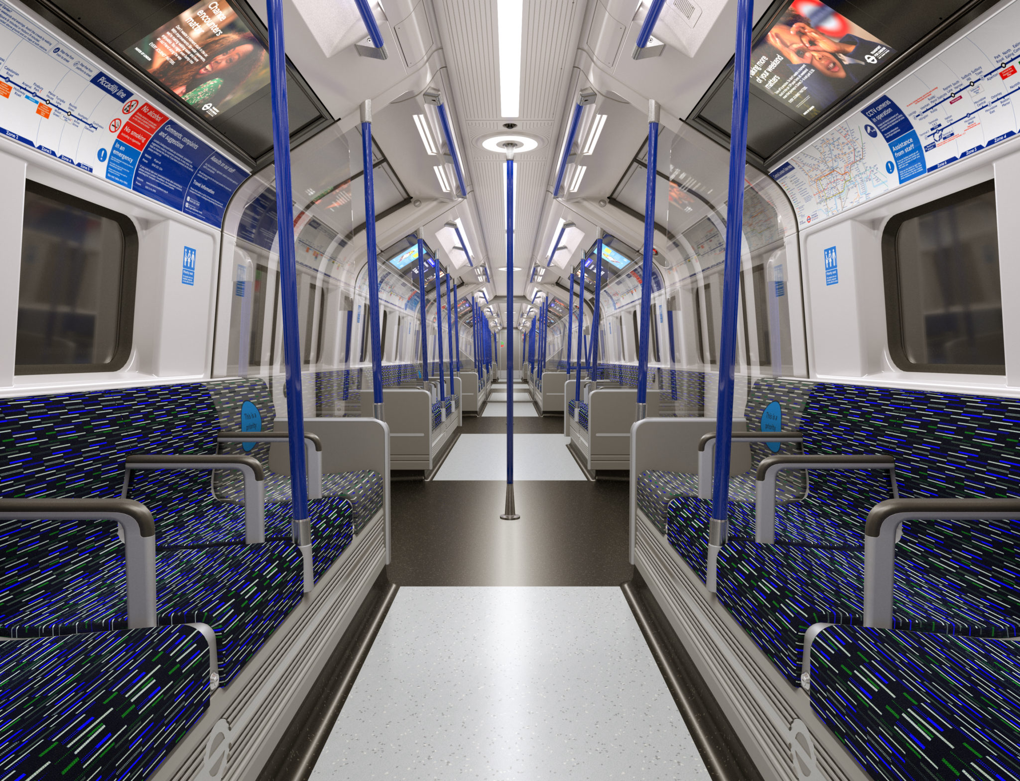 New London Underground Piccadilly Line Trains RailStaff