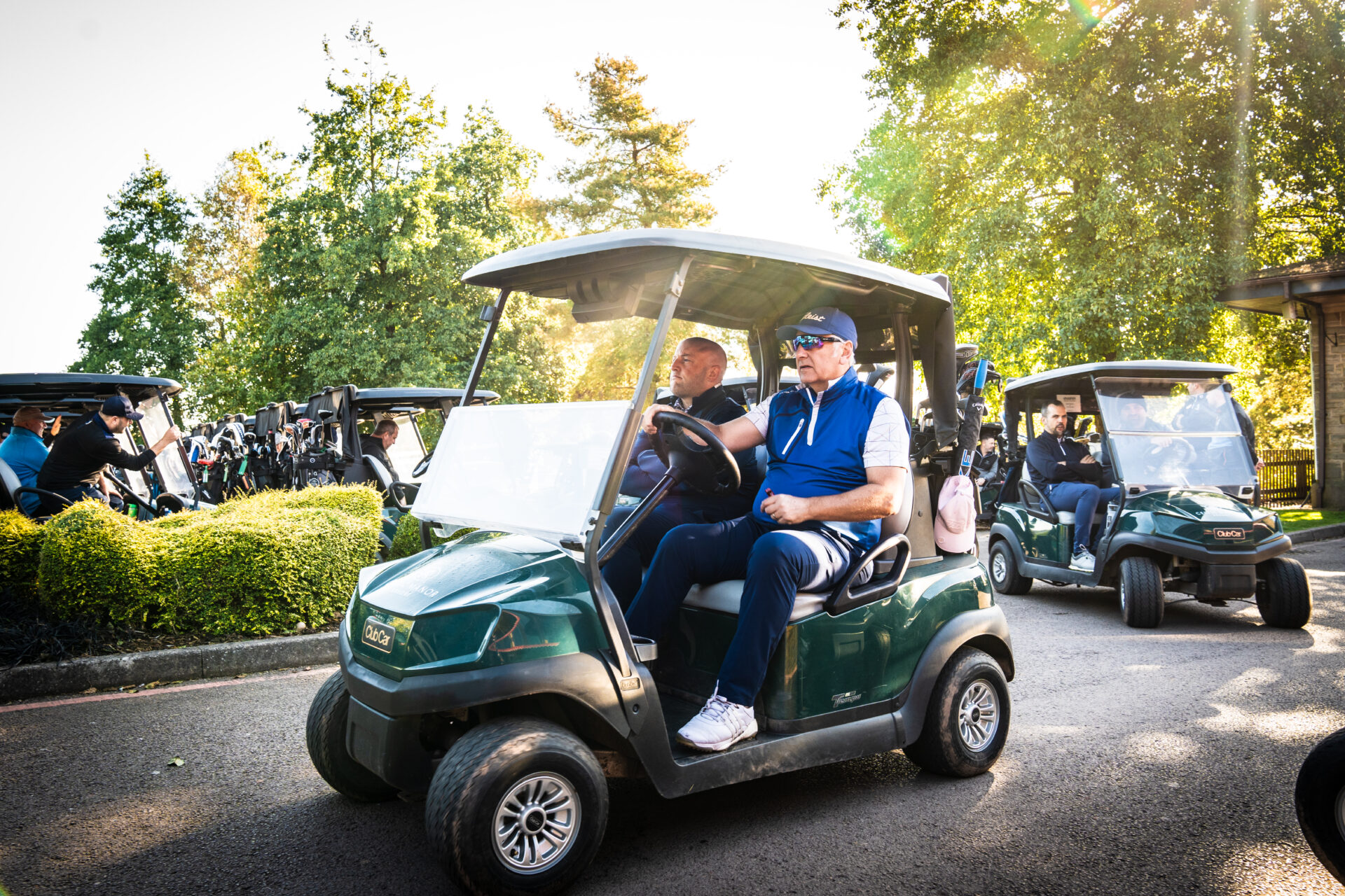 Andy Ridout Charity golf day is a hole in one - RailStaff