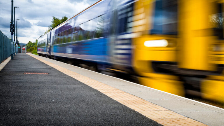 The platform–train interface on Britain’s mixed-traffic railway