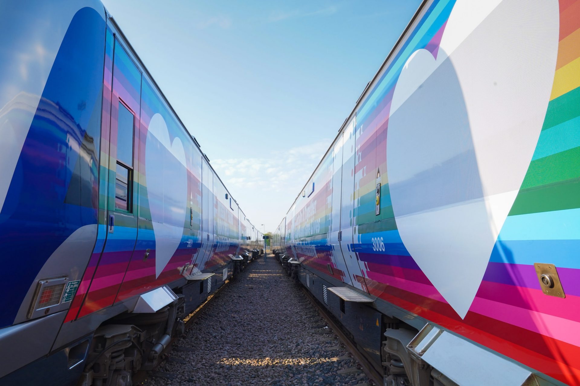 Translink releases two large Trainbows onto the Northern Ireland ...