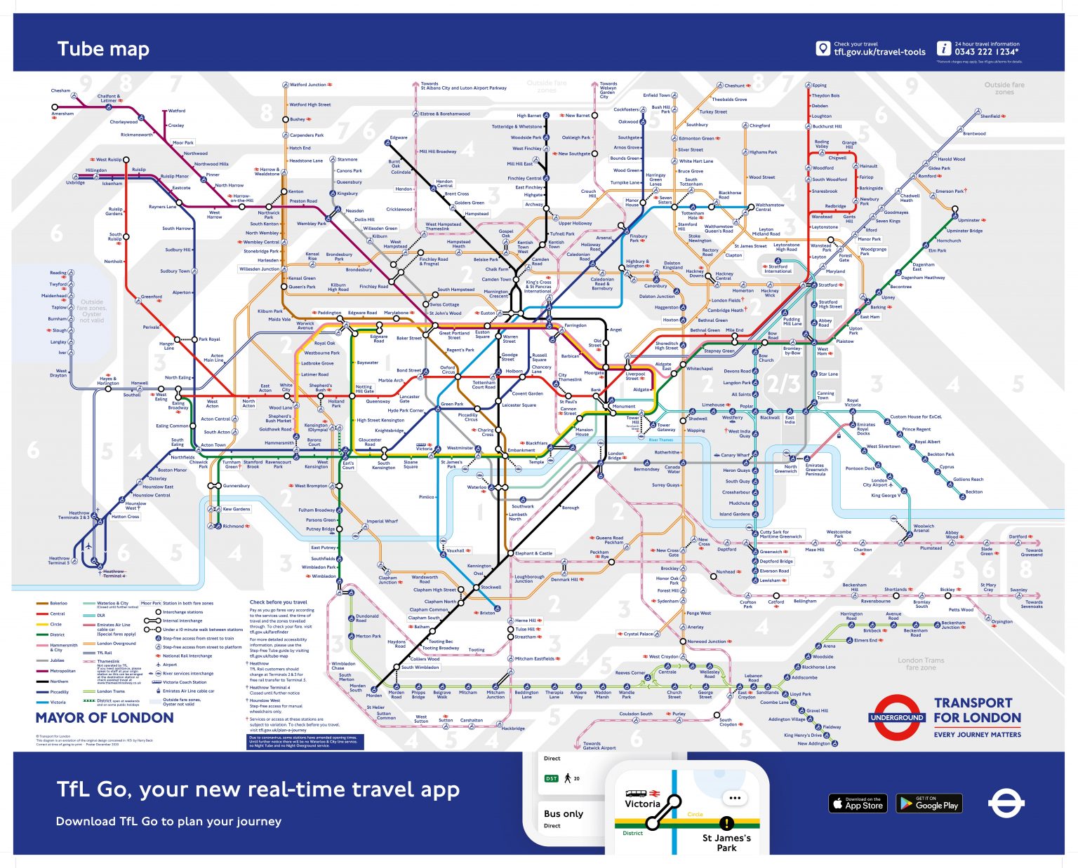 Thameslink to be added to London’s Tube Map RailStaff