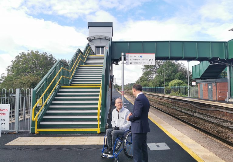 ‘Access for All’ at Cadoxton station