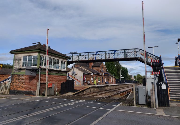 Narborough station footbridge to be removed, repaired, repainted and replaced